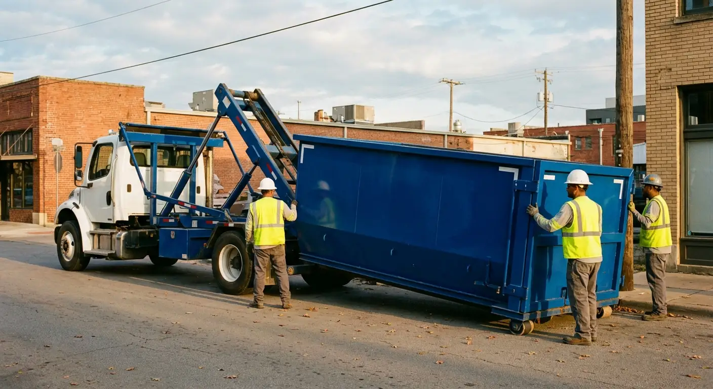Dumpster rental service in Fargo