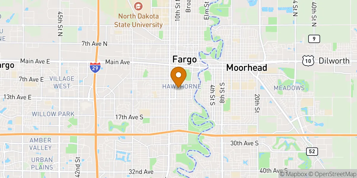  neighborhood map in Fargo, ND