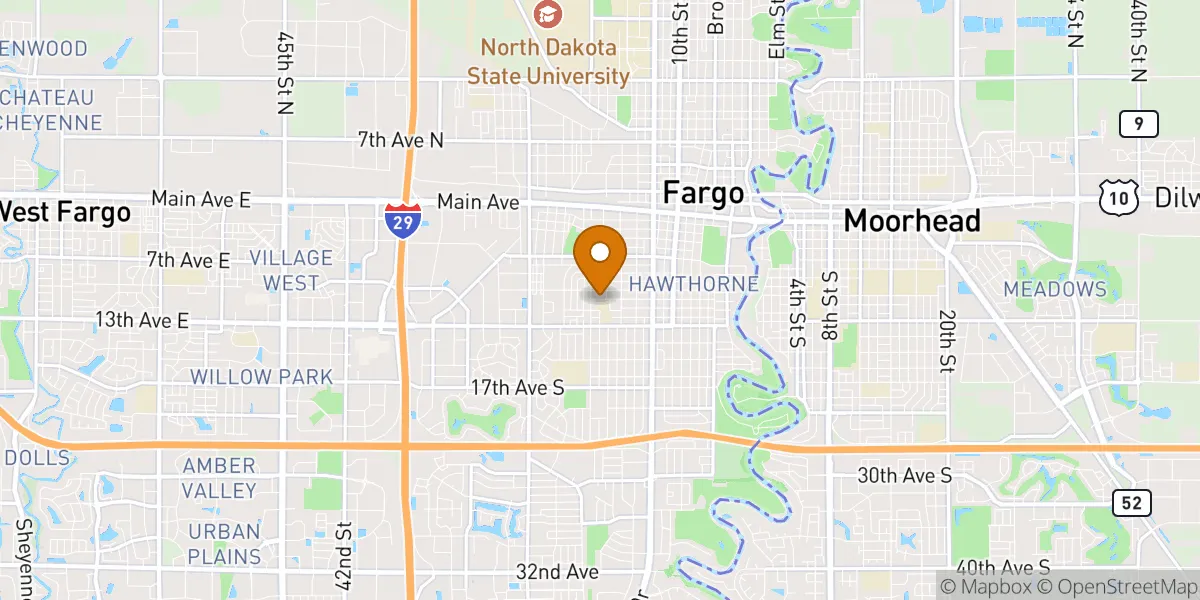  neighborhood map in Fargo, ND