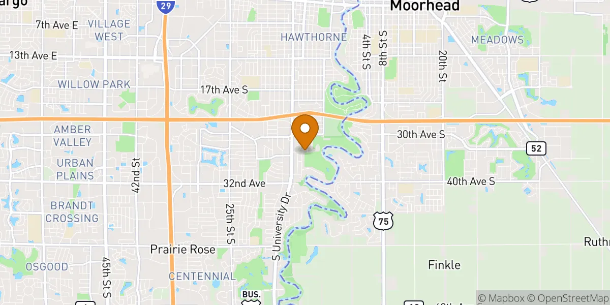  neighborhood map in Fargo, ND